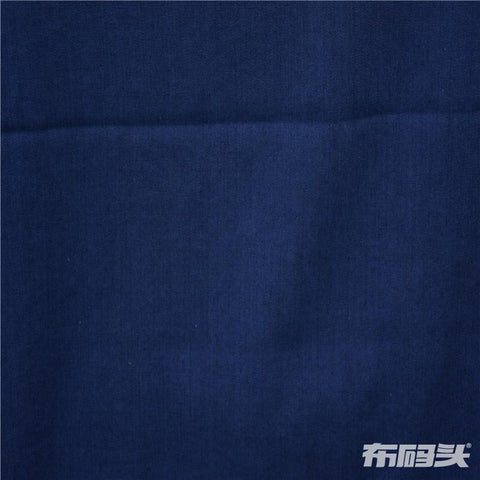Polyester Viscose Woven Fabric, 170 gsm — Navy