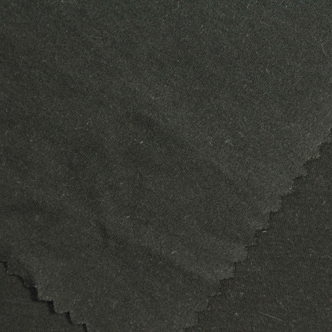 Dark Charcoal Interlock Knit, Cotton