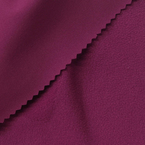 Polyester Stretch Sateen Fabric, 230 gsm, 160 cm — Purple