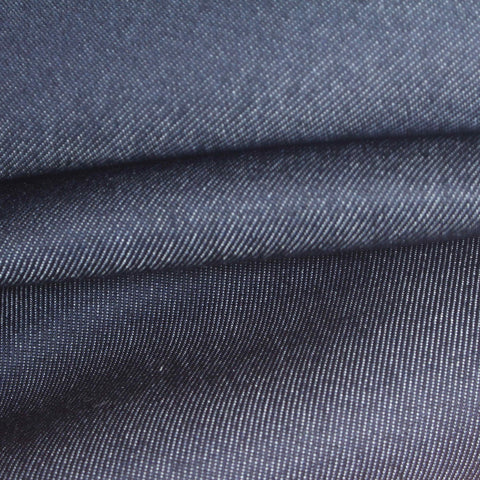 Tencel Lyocell Polyester Woven Fabric, 332 gsm, 180 cm — Navy