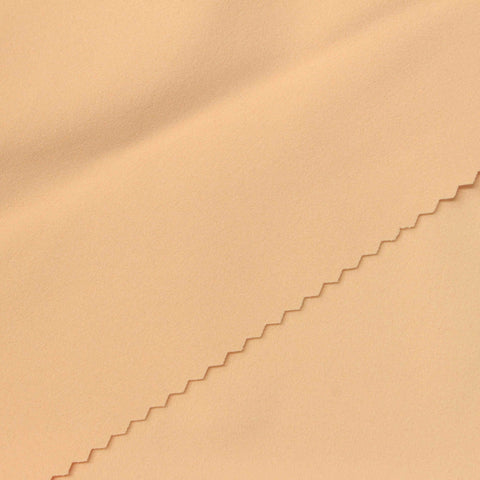 Nylon Stretch Interlock Knit Fabric, 220 gsm, 160 cm — Beige