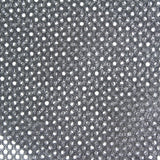 100% Polyester Mesh Fabric, 55 gsm, 160 cm — Black — photo 1