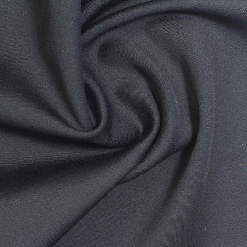 Brushed Polyester Stretch Scuba Knit Fabric, 320 gsm, 160 cm — Grey