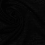 Polyester Viscose Jersey Knit Fabric, 120 gsm, 158 cm — Black — photo 1