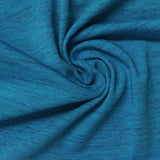 Teal Marl Knit, Cotton-Poly, 160 gsm, 170 cm — photo 1