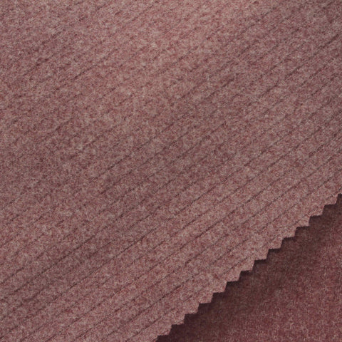 Brown Textured-Marl Rib Knit, Polyester