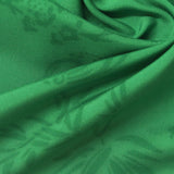 Green Floral Jacquard, Polyester — photo 1