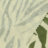 Green Zebra Woven, Linen-Viscose — photo 1