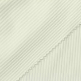 Polyester Stretch Rib Knit Fabric, 170 gsm, 150 cm — White — photo 1