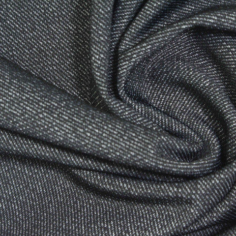 Dark Grey Marl Denim, Nylon-Poly