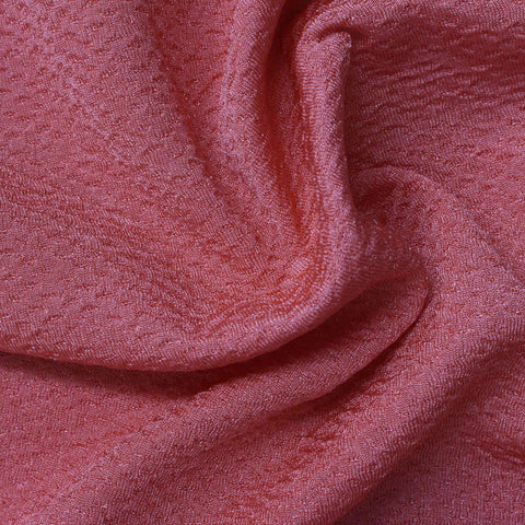 Dusty Rose Micro-Grid Mesh