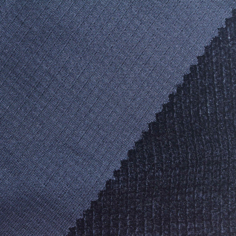 100% Polyester Chenille Fabric, 307 gsm, 166 cm — Navy