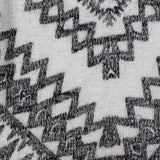 Black Abstract Jacquard, Poly-Viscose, 150 gsm — photo 1