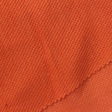 Bright Orange Textured French Terry, Cotton — photo 1