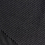 Cotton Polyester Stretch Rib Knit Fabric, 380 gsm, 131 cm — Navy — photo 1