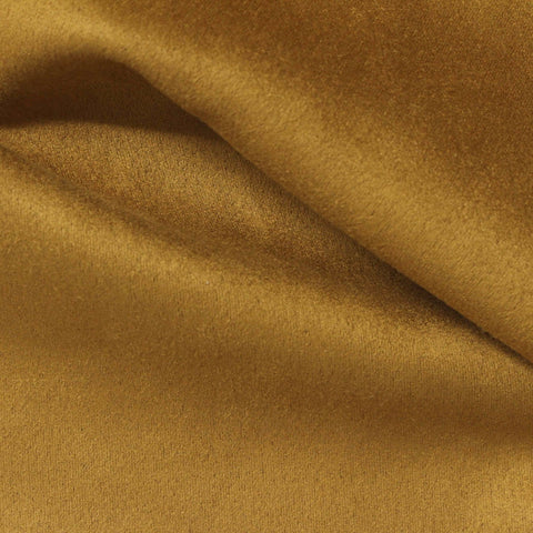 Polyester Stretch Faux Suede Fabric, 370 gsm, 145 cm — Khaki