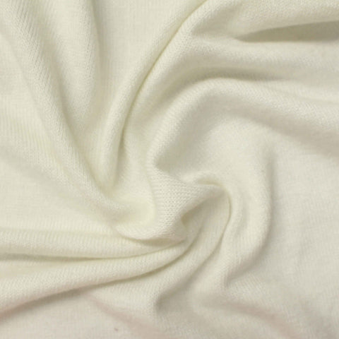 Off-White Chunky Knit, Viscose-Poly