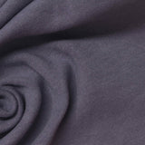 Cotton Stretch Rib Knit Fabric, 430 gsm, 150 cm — Grey — photo 1