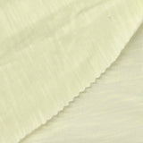 Light Yellow Marl Jersey Knit, Cotton-Poly, 140 gsm — photo 1