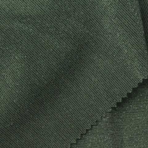 Dark Green Marl Knit, Polyester, 154 gsm