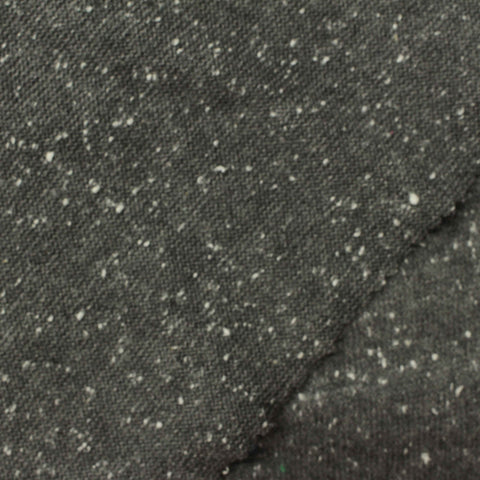 Grey Marl Chunky Knit, Poly-Cotton, 236 gsm