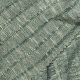 Green Marl Rib Knit, Viscose-Poly, 235 gsm — photo 1