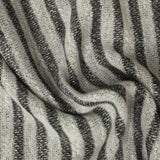 Dark Grey Stripes Chunky Knit, Poly-Cotton, 230 gsm — photo 1