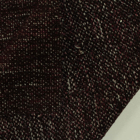 Dark Red Marl Chunky Knit, Poly-Acrylic