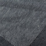 Navy Marl French Terry, Poly-Cotton, 220 gsm — photo 1