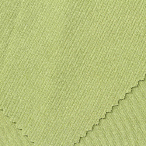 Polyester Stretch Sateen Fabric, 240 gsm — Green