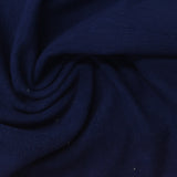 Polyester Stretch Fleece Fabric, 200 gsm, 160 cm — Navy — photo 1