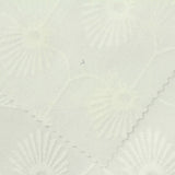 White Shell Jacquard, Polyester — photo 1