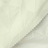 White Tone-on-Tone Interlock Knit, Polyester, 145 gsm — photo 1
