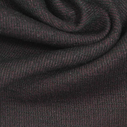 Dark Grey Marl Knit, Poly-Viscose, 401 gsm