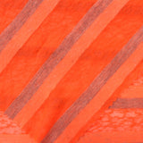 Orange Horizontal-Stripe Jacquard, Poly-Cotton, 117 gsm — photo 1