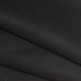 Polyester Stretch Faux Suede Fabric, 330 gsm, 150 cm — Black — photo 1