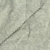 Light Grey Marl Rib Knit, Cotton, 185 gsm — photo 1