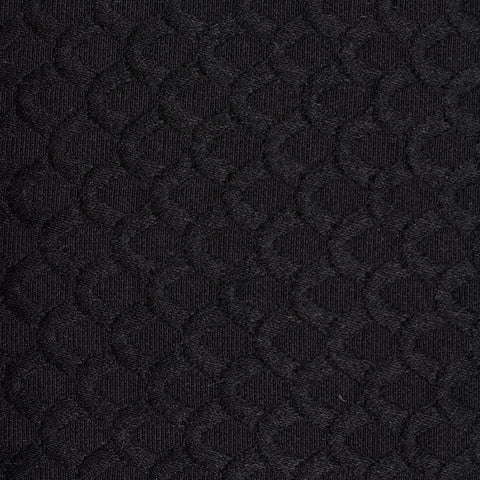 Black Wave Jacquard, Cotton-Poly
