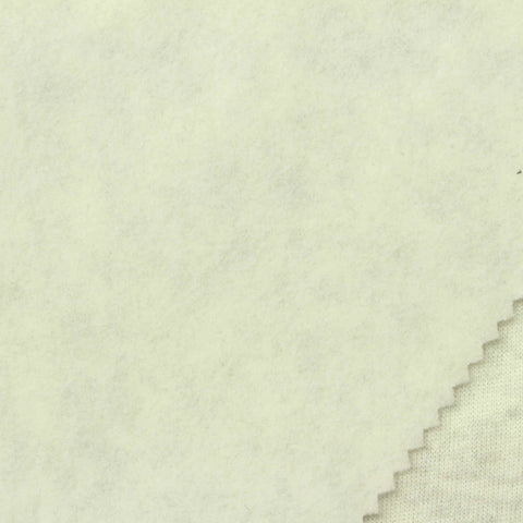 Light Yellow Marl Jersey Knit, Poly-Viscose, 220 gsm