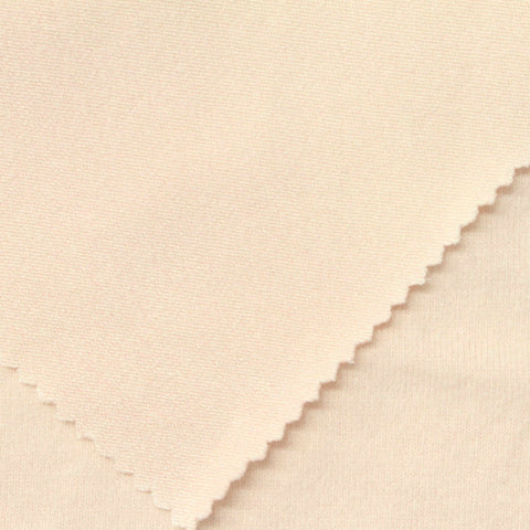 Viscose Polyester Stretch Chunky Knit Fabric, 300 gsm, 150 cm — Beige
