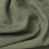 Viscose Polyester Linen-Look Fabric, 191 gsm, 146 cm — Green — photo 1