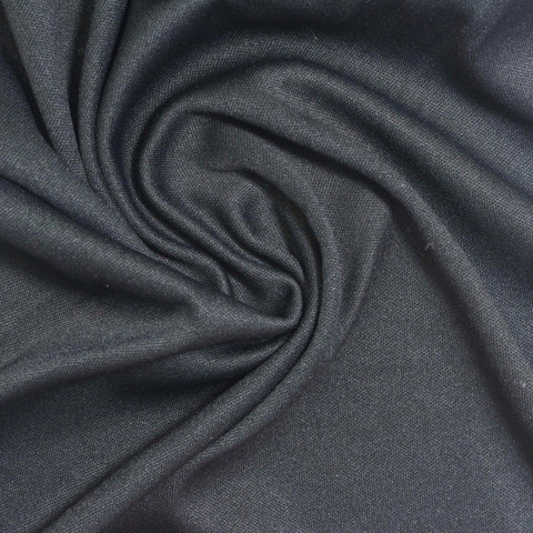 Dark Grey Marl Interlock Knit, Polyester, 130 gsm