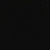 Polyester Cotton Rib Knit Fabric, 266 gsm, 165 cm — Black — photo 1