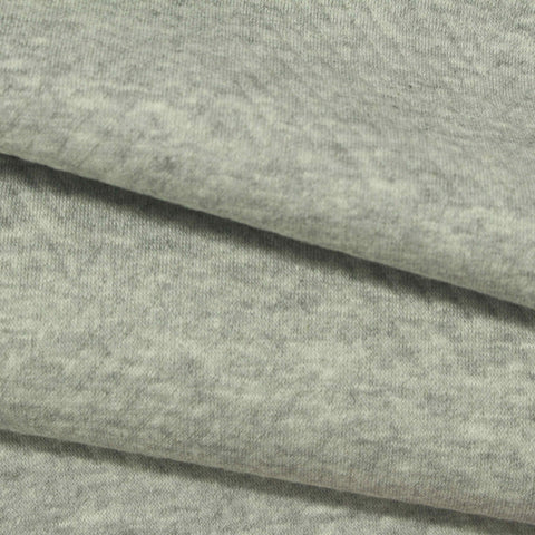 Light Grey Marl Jacquard, Poly-Cotton, 270 gsm