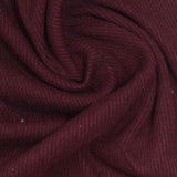 Cotton Polyester Stretch Rib Knit Fabric, 400 gsm, 135 cm — Red — photo 1
