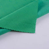 Green Tone-on-Tone Diamond Jacquard, Poly-Cotton — photo 1