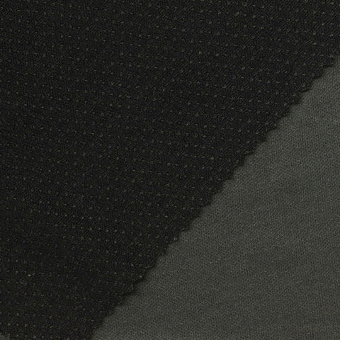 Jacquard 100% Polyester Interlock Knit Fabric, 240 gsm, 170 cm — Green