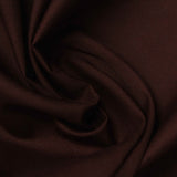 100% Cotton Poplin Fabric, 105 gsm — Brown — photo 1