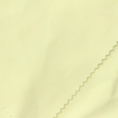 Viscose Acrylic Blend Stretch Rib Knit Fabric, 329 gsm, 170 cm — Yellow