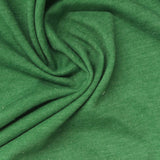 Green Heather Jersey Knit, Poly-Cotton, 145 gsm — photo 1